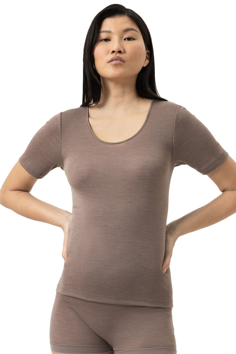 Koszulka Mey Exquisite Wool and Silk T-Shirt 66576