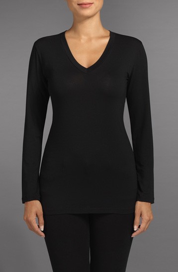 Bluzka Suggest by Pain de Sucre Grant Noir Viscose Blouse