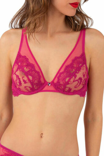 Biustonosz Lise Charmel Dressing Floral Underwired Plunge Triangle Bra ACC 6988