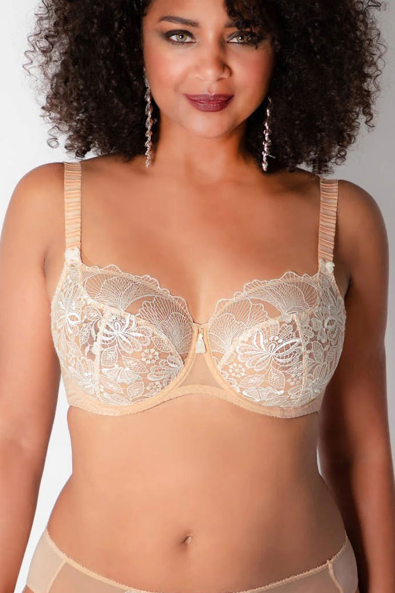 Biustonosz Empreinte Agathe Underwired Low-Neck Balcony Bra 08204