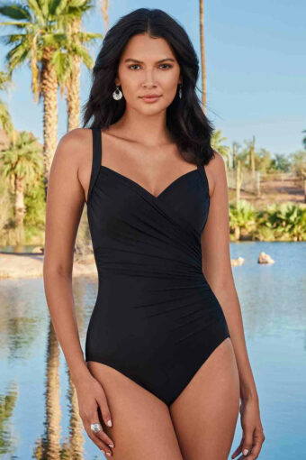 Strój kąpielowy Miraclesuit Solid Sanibel Underwired One-Piece Swimsuit 6518763DD