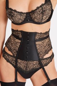 Pas do pończoch Aubade Miss Karl Garter Belt UC52