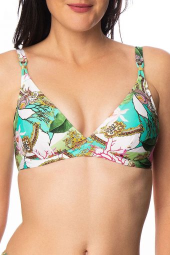 Strój kąpielowy Lise Charmel Splendeur Orchidee Triangle Plunge Bikini Top ABB 2553