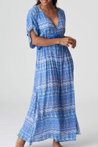 Sukienka letnia Prima Donna Bonifacio Summer Viscose Long Dress 4009780
