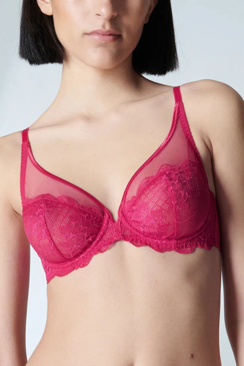 Biustonosz Simone Perele Reve Underwired Plunge Triangle Bra 12Z319