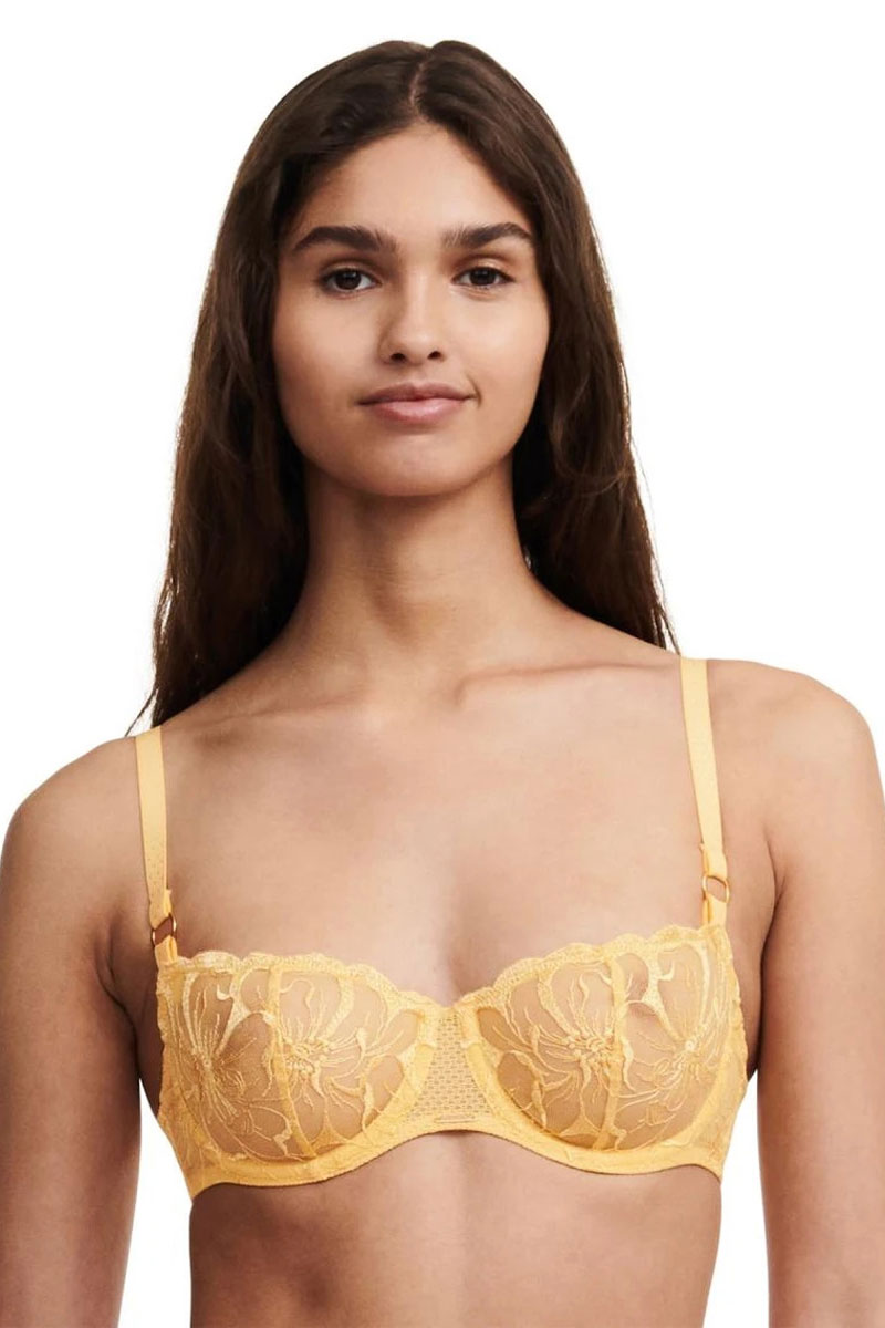 Biustonosz Chantelle Fleurs Underwired Balcony Bra C12M50