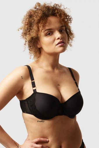 Biustonosz Chantelle Fleurs Underwired Half-Cup Memory Bra C12M60