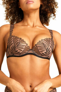 Biustonosz Aubade Sensory Illusion Padded Plunge Push Up Bra RCN08