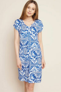 Sukienka letnia Rosch Casual Chic Summer Blue Viscose Dress 1225603