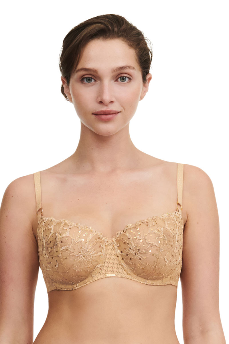 Biustonosz Chantelle Fleurs Signature Underwired Balcony Bra C12Q50