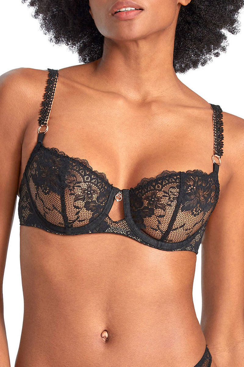 Biustonosz Aubade Night Bird Underwired Balcony Bra RDF14