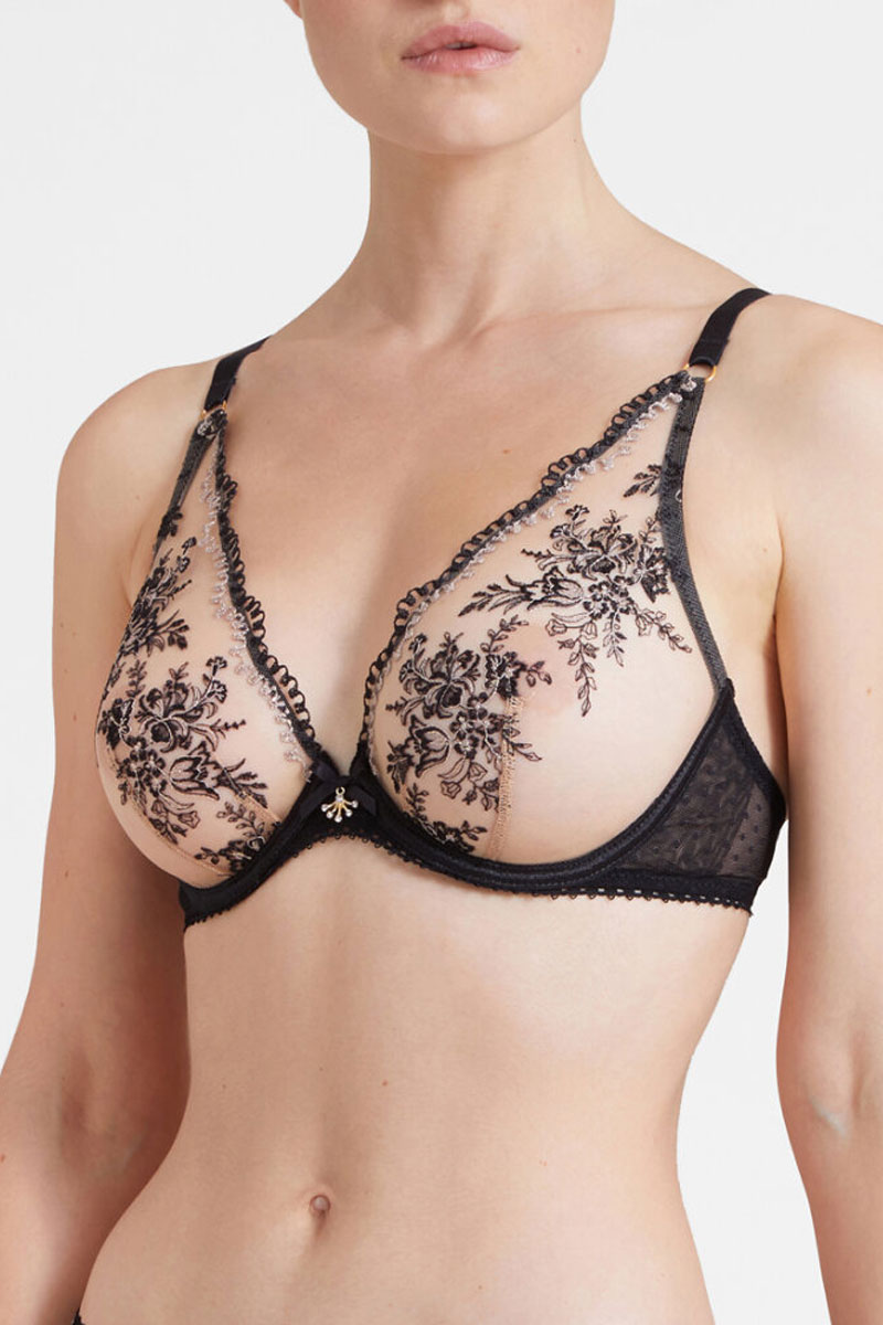 Biustonosz Aubade Tresor Infini Undrwired Plunge Triangle Bra IDF12a