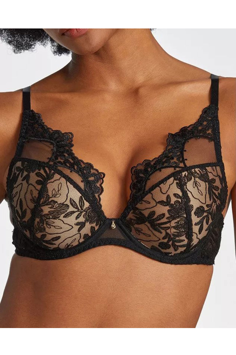 Biustonosz Aubade After Midnight Underwired Padded Push Up Bra RIN81