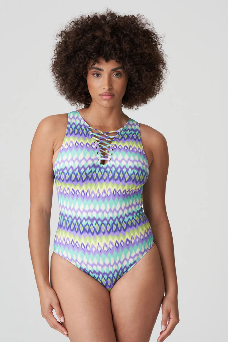 Strój kąpielowy Prima Donna Holiday Mezcalita Blue Wireless One-Piece Swimsuit 4007145