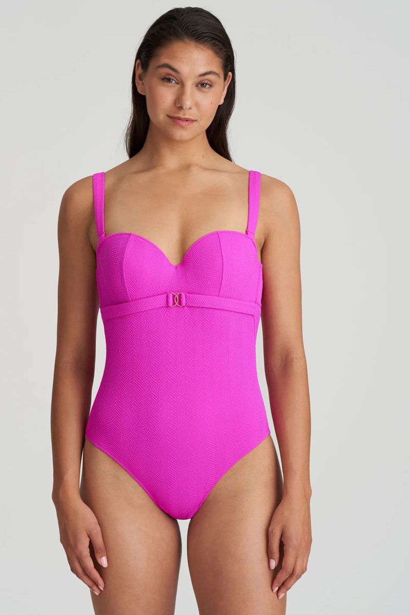 Strój kąpielowy Marie Jo Maiao Padded Strapless Balcony Swimsuit 1006138