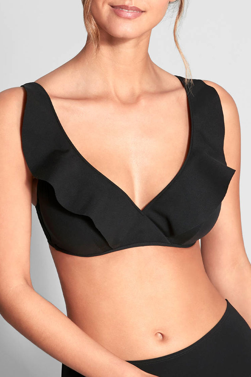 Strój kąpielowy Empreinte Wave Underwired Triangle Plunge Bikini Bra 2311LVS