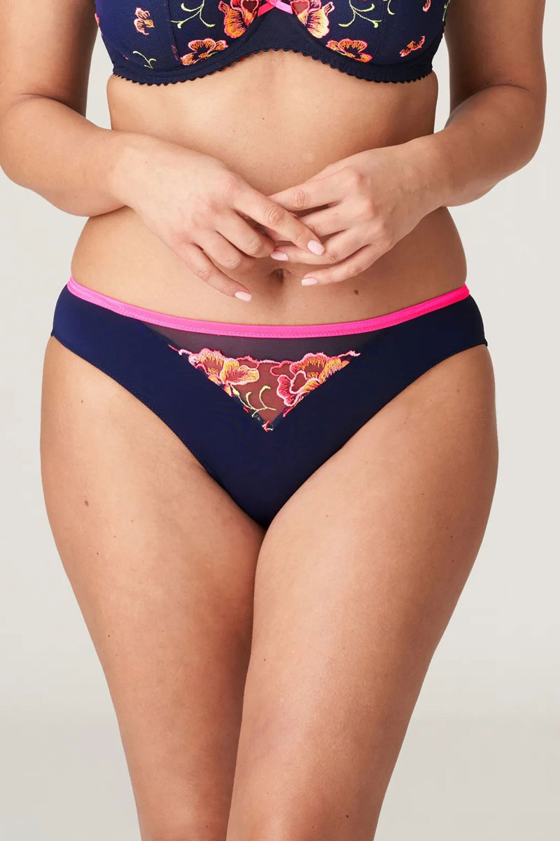 Majtki Prima Donna Devdaha Velvet Blue Tai Rio Brief 0563440