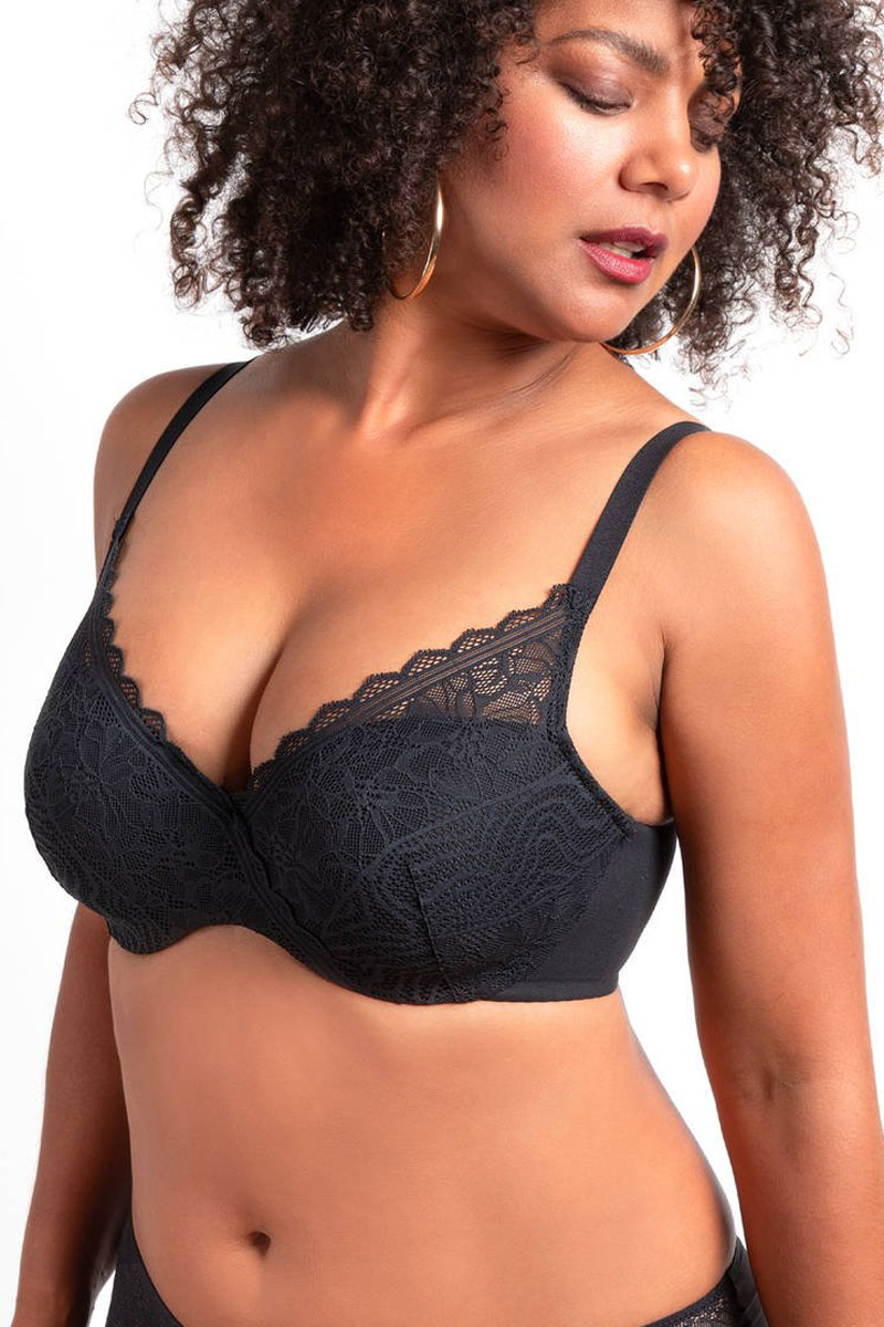 Biustonosz Chantelle Easy Feel Floral Touch Padded Triangle Plunge Bra C94260