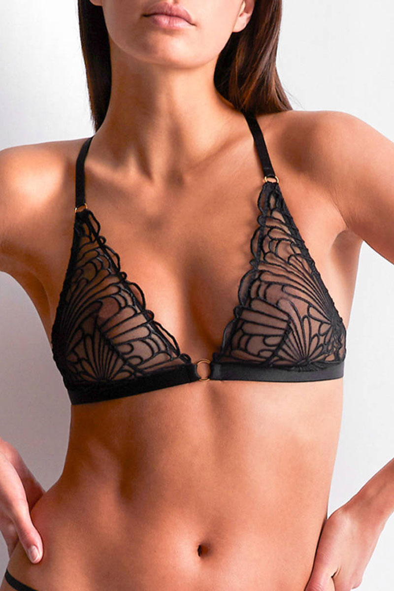 Biustonosz Aubade L'Indomptable Wireless Triangle Bralette 1I10
