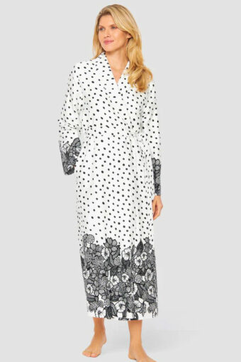 Szlafrok Feraud Casual Chic Cotton Luxury Long Robe 3231253