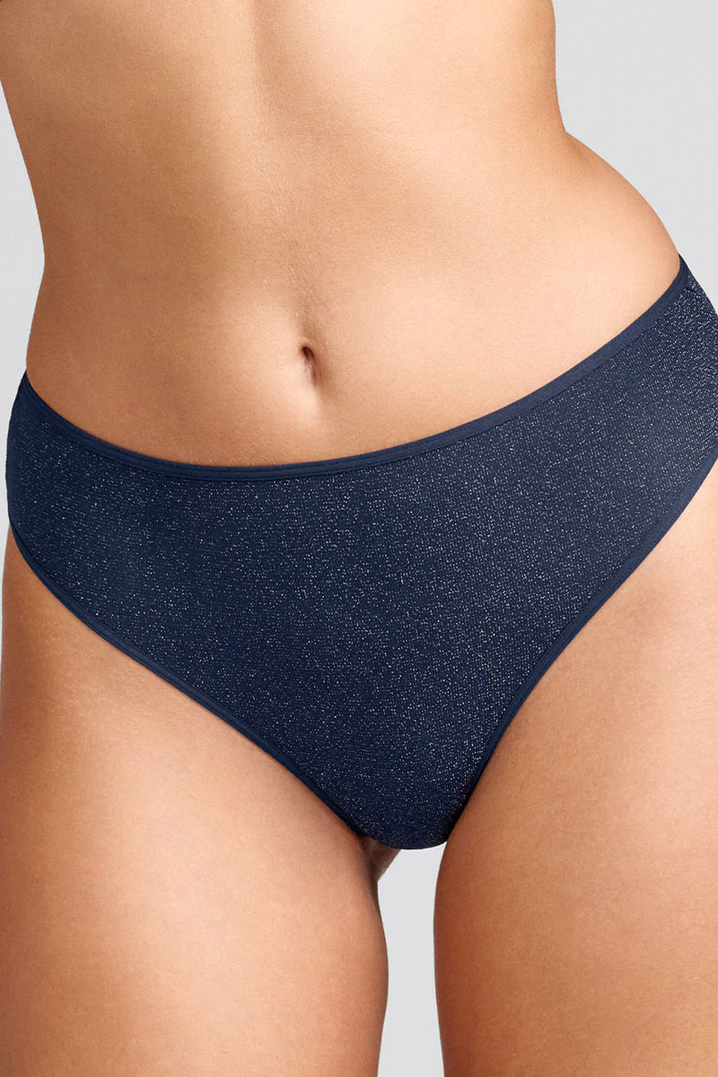 Majtki Marlies Dekkers Dame de Paris Lurex Sparkling Dark Blue 36852