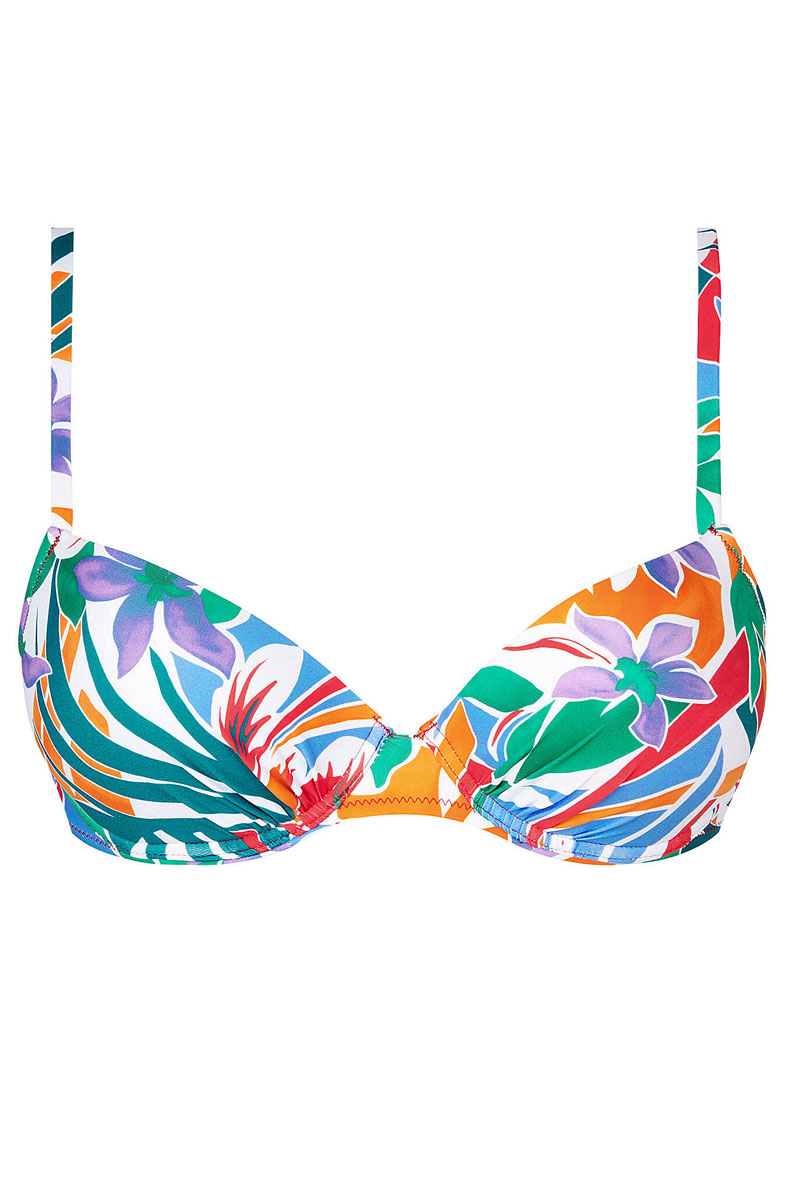 Strój kąpielowy Antigel La Flanuse Padded Plunge Bikini Bra EBB 4367