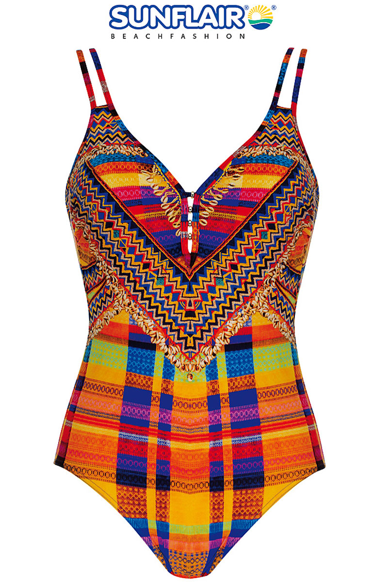 Strój kąpielowy Sunflair Padded Multicolor One-Piece Swimsuit 72026