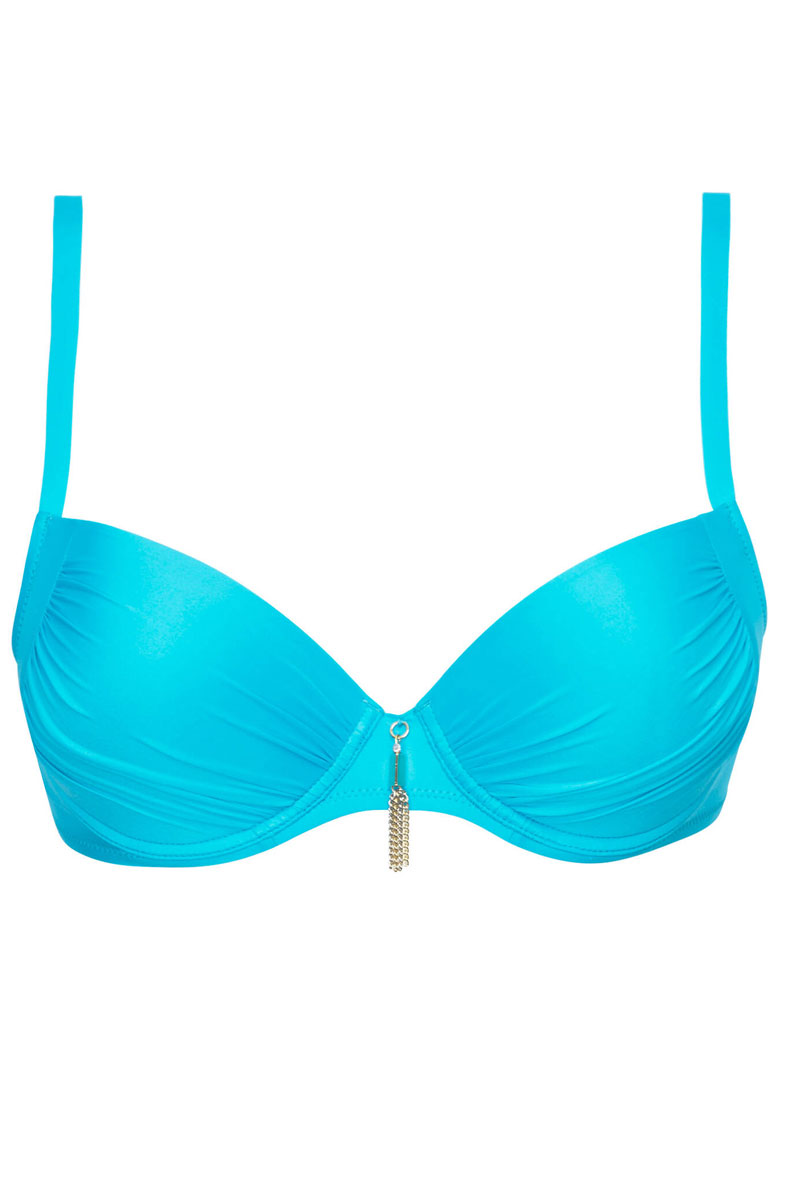 Strój kąpielowy Antigel La Jet Setteuse Padded Plunge Bikini Bra EBB 4317
