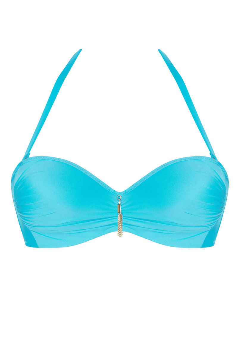 Strój kąpielowy Antigel La Jet Setteuse Strapless Padded Balcony Bikini Bra EBB 7117
