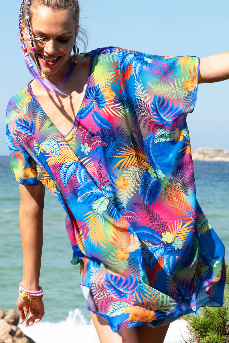 Tunika plażowa Antigel L'Avatar des Iles Summer Poncho ESB 6247
