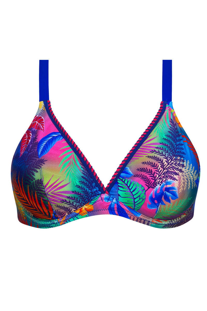 Strój kąpielowy Antigel L'Avatar des Iles Underwired Plunge Bikini Bra FBB 3247