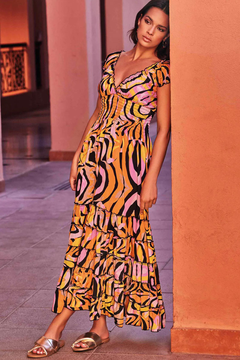 Sukienka letnia Iconique Shirley IC24-109