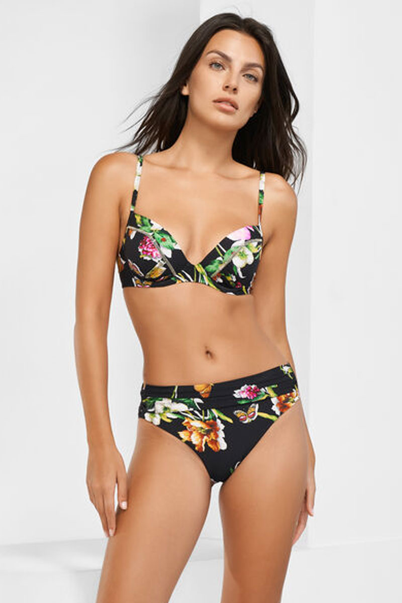 Strój kąpielowy Maryan Mehlhorn Siciliana Padded Plunge Bikini Set 5103/828
