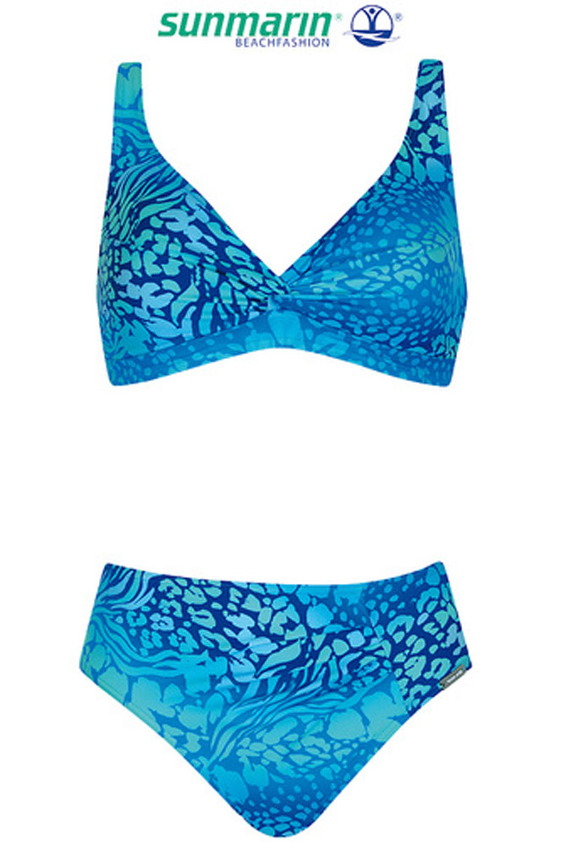 Strój kąpielowy Sunflair Sunmarin Blue Wireless Triangle Bikini Set 11607