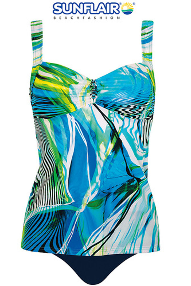 Strój kąpielowy Sunflair Blue Wireless Padded Tankini 78003