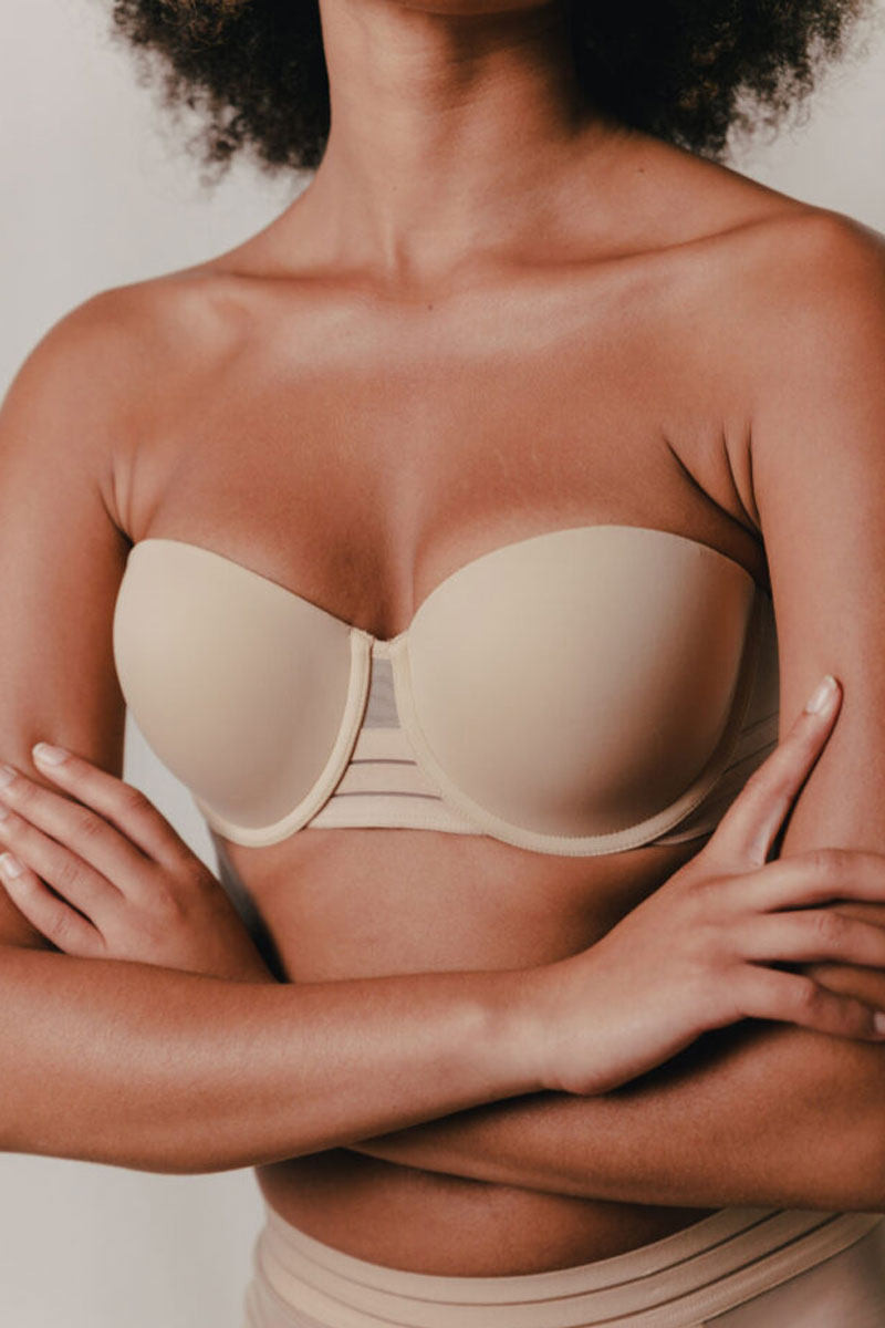 Biustonosz Lejaby Nufit Strapless Padded Balcony Bra 171214