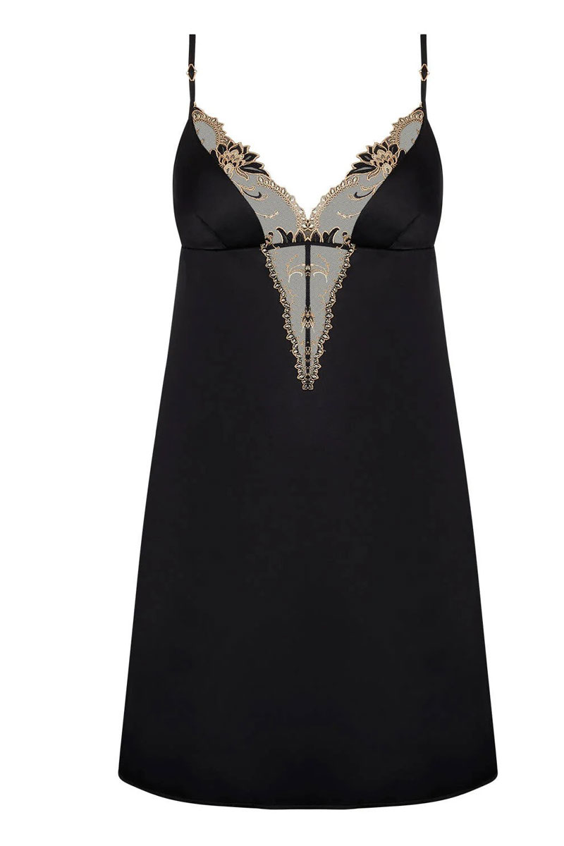 Koszulka nocna Lise Charmel Eblouissant Icone Silk Babydoll Nighdress ALJ 1230