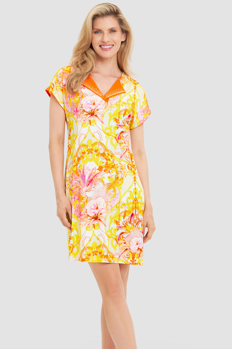 Sukienka letnia Feraud Casual Chic Viscose Summer Flowers Dress 3255116