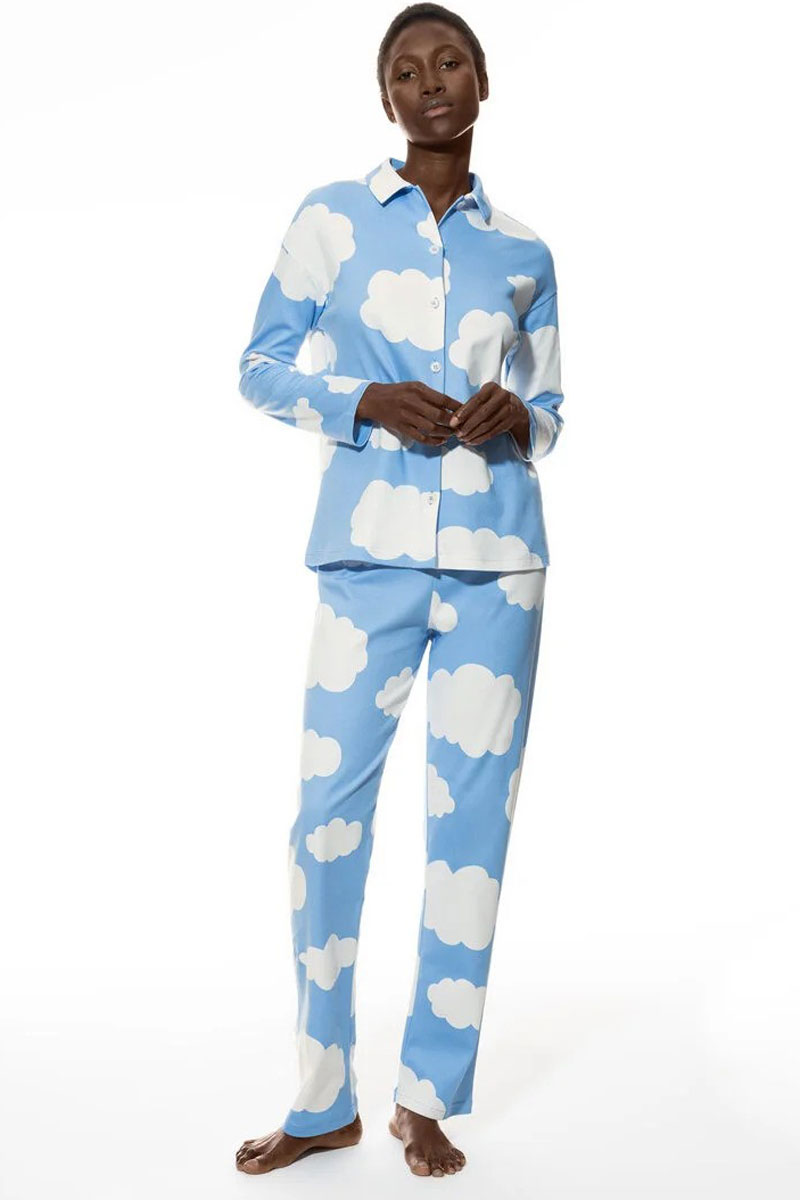 Piżama Mey Clouds Cotton Pyjamas 1240022