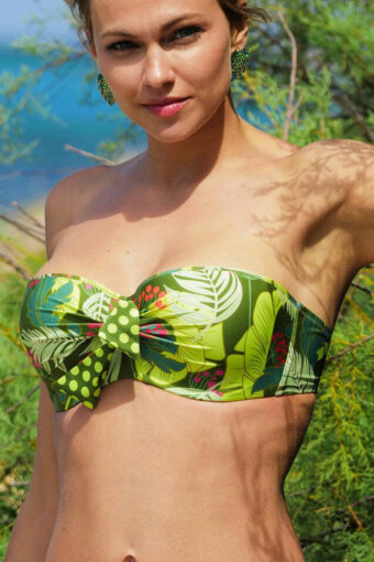 Strój kąpielowy Antigel La Venus Nature Strapless Padded Balcony Bikini Bra FBB 7168