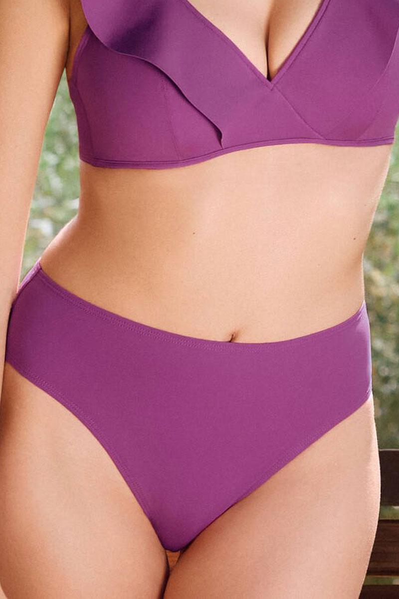 Strój kąpielowy Empreinte Wave Orchidee High-Waisted Bikini Brief 2541CLS