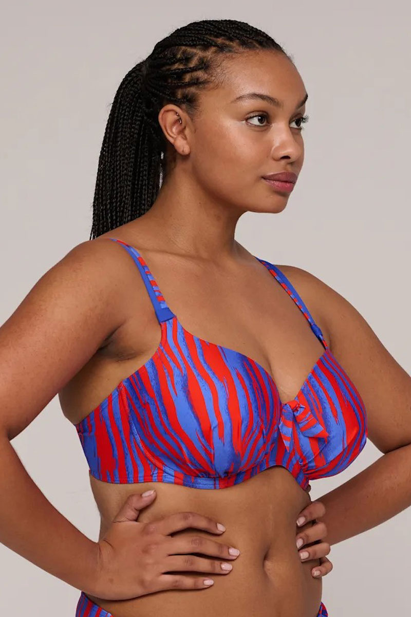 pui♡ heart peplum swimsuit SWIM SUIT | PUI