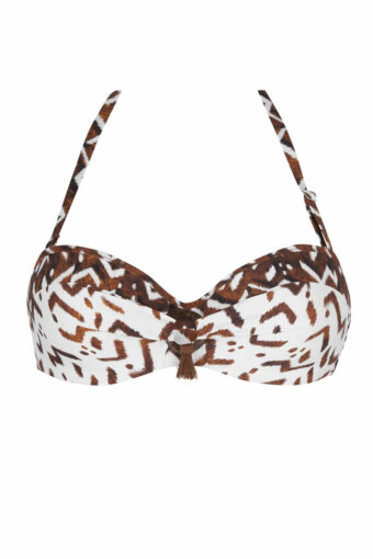 Strój kąpielowy Antigel La Chamane Strapless Padded Balcony Bikini Bra EBB 7158