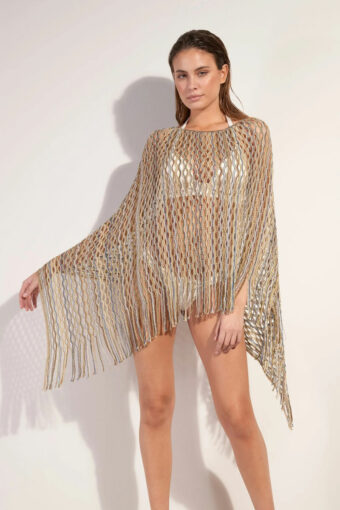 Poncho Pain de Sucre Ora 37 Multi Position Viscose Poncho