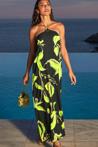 Sukienka plażowa Lise Charmel Fleur de Nuit Summer Long Viscose Dress ASB 1188