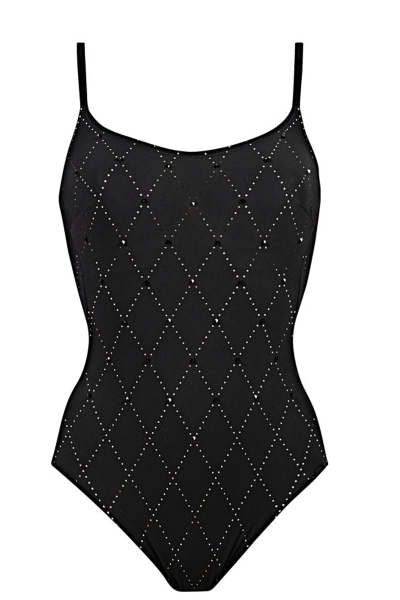 Strój kąpielowy Maryan Mehlhorn Noircraft Underwired One-Piece Swimsuit 4343