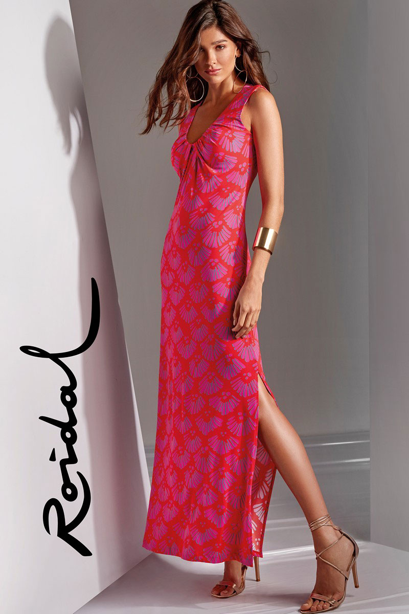 Sukienka letnia Roidal Nira Summer Long Viscose Dress 603/09