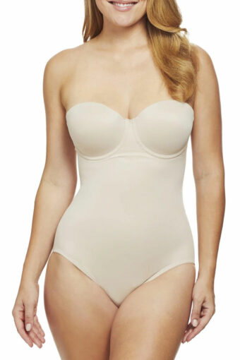 Body Modelujące Cupid Shape Away® Extra Firm Control Strapless Bodybriefer