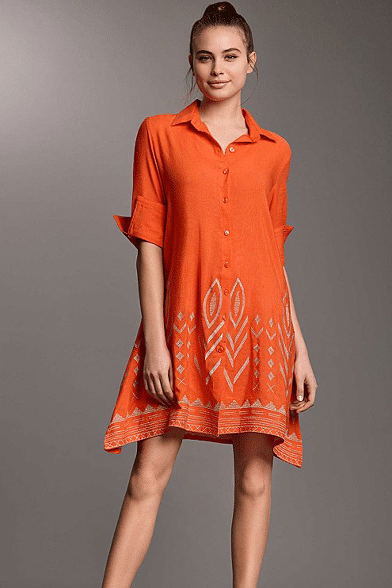 Sukienka letnia Iconique Romina Cotton Summer Dress IC25-048