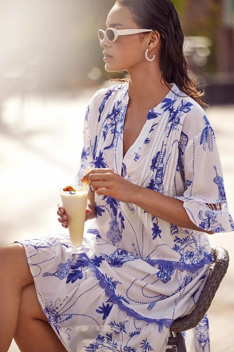 Sukienka letnia Iconique Angie Summer Viscose Dress IC25-081